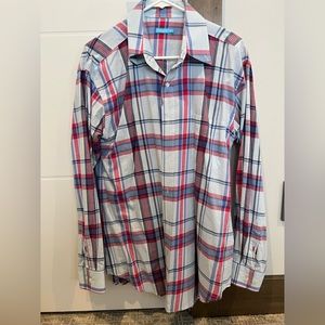 Gently used men’s casual button-down shirt